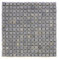 DIVERO 11 Fliesenmatten Naturstein Mosaikfliesen aus Marmor für Wand und Boden anthrazit grau á 30 x 30 cm
