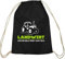 Landwirt Trecker, Traktor Bauer Baumwoll natur Turnbeutel Rucksack Sport Beutel, Größe: onesize,schwarz natur