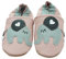 ENGEL + PIRATEN Krabbelschuhe Baby Leder Mädchen Jungen Babyschuhe Hausschuhe Kleinkind Weiche Lederschuhe Babyhausschuhe Lauflernschuhe Lederpuschen 18 19 20 21 22 23 24 25 26 EU