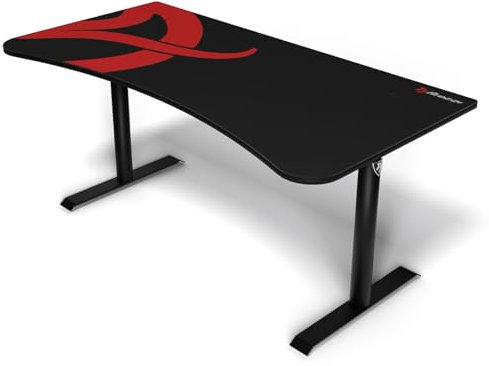 Arozzi Arena Gaming Scrivania, Nero, 160 x 82 x 75 cm