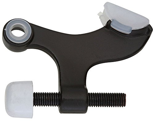 National Hardware V227 Hinge Pin Door Stops in Oil Rubbed Bronze