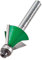 Trend CraftPro Chamfer Router Cutter Bit, 1/4 Inch Shank, 12.7mm Cut Diameter & 60 Degree V Groove, Tungsten Carbide Tipped, C138X1/4TC