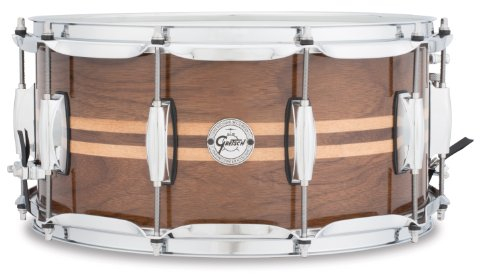 Gretsch - Rullante serie completa S1-6514W-MI 35,6 x 16,5 cm, colore: noce lucido