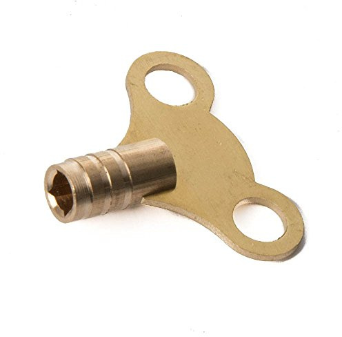 BRASS RADIATOR KEY CLOCK TYPE PACK OF 10