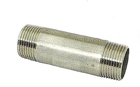 Temperguss verzinkt Gewindefitting Rohrnippel 3/4 x 40mm