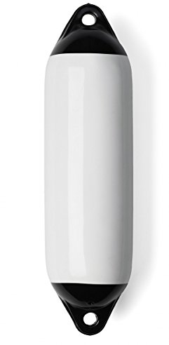 ARBO-INOX Marine Fender Bootsfender Rammschutz Langfender weiß Größe Größe 4 (1 Stück)