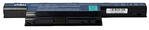 vhbw Batterie Compatible avec Packard Bell EasyNote TM89, TM94, TM98, TS11-HR, TS13-HR, TS44hr, TS44-SB Ordinateur Portable (4400mAh, 11,1V, Li-ION)
