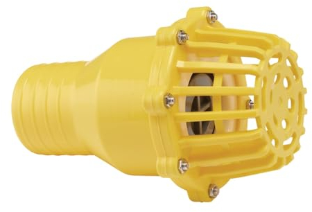 Draper 19552 Foot Valve Strainer, 75mm/3, Yellow
