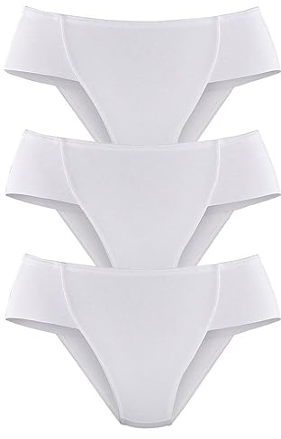 PETITE FLEUR Damen Formslip | im 3er-Pack, Power-Netz mit Bauchweg-Effekt
