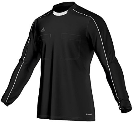 adidas Erwachsene Trikot Referee 16 Jersey Long Sleeve Schiedsrichtertrikot, Black/White, L