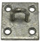 50mm x 50mm No.512 Chain Staple on Plate 1 Each GALVANISED FINISH