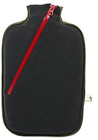 Hugo Frosch Wärmflasche Classic Comfort Softshell schwarz