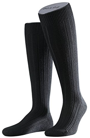 FALKE Herren Strumpf Teppich im Schuh 3er Pack, Größe:43/44;Farbe:black