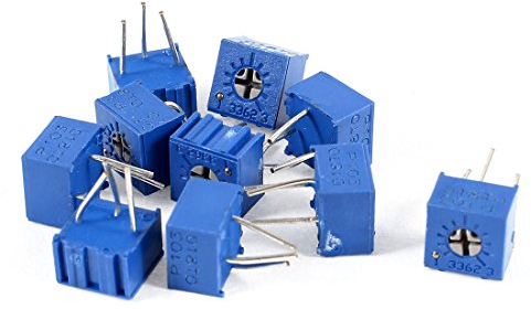 sourcing map a14062700ux0411 10 K Ohm 3362p-103 Potentiometer Trim Pot Variable Widerstand – Mehrfarbig (10) de