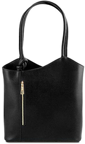 Tuscany Leather Patty Schultertasche aus Saffiano Leder