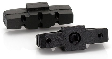 XLC Unisex – Erwachsene Bremsschuhe Ersatzbremsgummi für Magura BS-X06 4er Set 50 mm, Schwarz, One Size