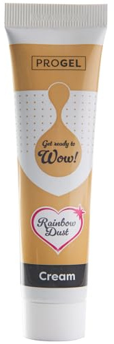 Rainbow Dust ProGel Professionelle Lebensmittelfarbe, Creme 25 g