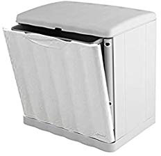 Stefanplast Amica Eco Space Poubelle superposable pour tri sélectif 20 L - blanche