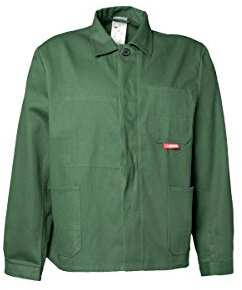 Planam JAGRÜ090 BW 290 Arbeitsjacke, Mittelgrün, Größe 90
