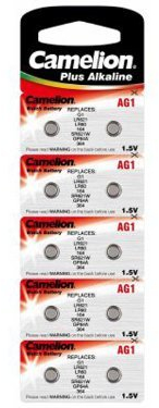 10 x AG1 LR60 KNOPFZELLE 164 364 GP64A SR621W CAMELION