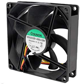 Sunon Lüfter 92x92x25mm EE92252B1-G99 DC 24V 3000 U/min 34dBA Kugellager 3 Litzen
