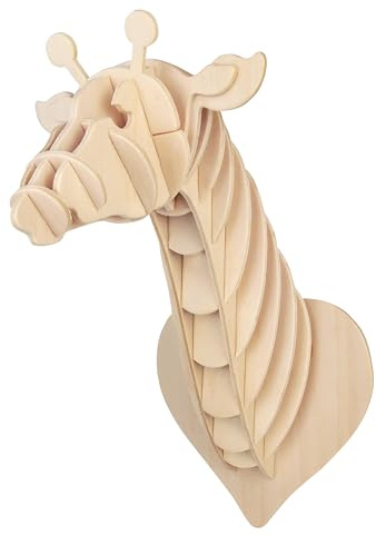 Quay Giraffe Head Woodcraft Construction Kit FSC