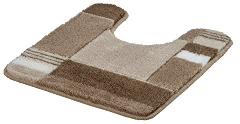 Kleine Wolke 7258271150 WC-Vorleger Padova, 50 x 50 cm, taupe