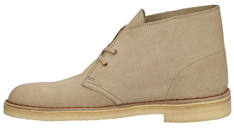 Clarks Desert Boot, Stivali Chukka Uomo, Beige (Sand), 46 EU