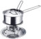 Westmark Cazo para calentar salsas y mantequilla, Con tapa, Cuchara de salsa y calentador, Acero inoxidable, Color: plata, 62262260