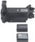 DSTE Multi-Power Vertical Battery Grip Holder Compatible for A7 II A7 M2 A7R II Camera as VG-C2EM with (2 pack) NP-FW50