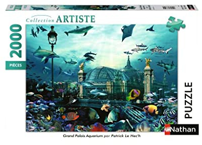 Nathan – Jigsaw Puzzle – 87874 Classic Grand Palace Aquarium – 2000 pieces