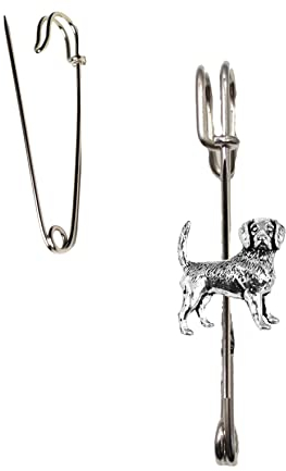 Hoardersworld Hunde-Kilt Pin/Schal Brosche Beagle in Großbritannien hergestellt in Geschenkbox Jagd (AB)