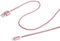 Celly USBLIGHTTEXRG - Cable USB con Conector Lightning, Color Rosa