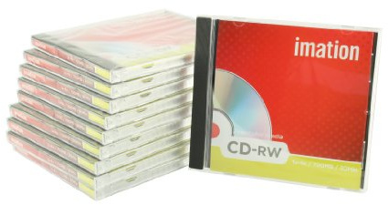 Imation 10x CDRW 700MB 80Min 1-4x JC