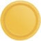 Unique Party - Platos de Papel - 17.1 cm - Amarillo - Paquete de 8 (317.14)