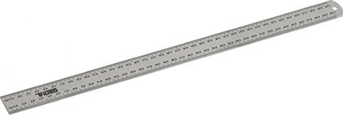 TRIUSO Alu-Lineal 60 cm Werkstattlineal aus eloxiertem