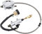 GOOFIT Hinten Fuß Scheibenbremse Hauptbremszylinder Kit Ersatz Für 110cc 125cc 150cc 200cc 250cc ATV Quad Dune Buggy