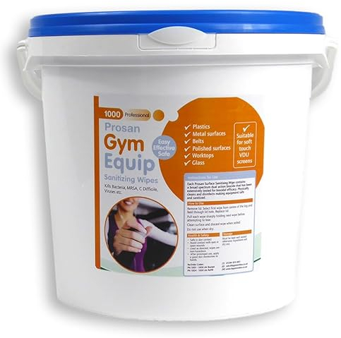 Gym Equipment Sanitising Wipes - 3x 1000 sheet Buckets