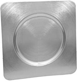 SOTTOPIATTO QUADRO LACCATO BLU - LATO 33 CM