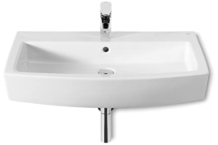 Roca A327621000 - Lavabo de porcelana suspendido o de sobre encimera