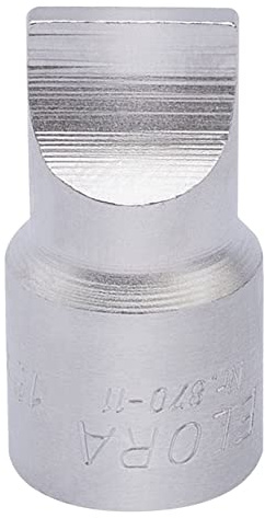 Draper 260 Elora Plain Slot Screwdriver Socket, 3/8 Square Drive, 3mm