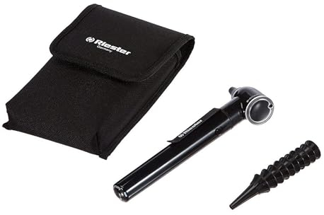 Riester Otoscopio E-SCOPE xenón 2,5V, negro en estuche, 31550
