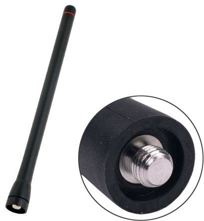 ICOM FA-SC55V Antenna Originale VHF 146~174 MHz per IC-F15-F31-F3002-F3062-F3162