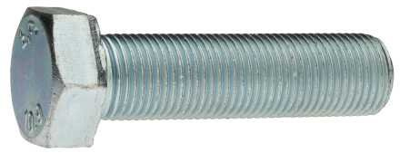 Reidl Sechskantschrauben mit Feingewinde bis Kopf 16 x 90 mm 1,5 DIN 961 10.9 galv. verzinkt farblos 25 Stück