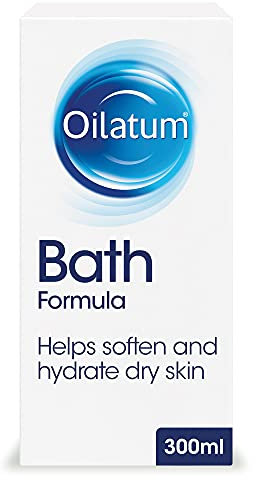 Oilatum Moisture Rich Bath Soak, For Dry, Itchy, Sensitive and Eczema-prone Skin, Soothes, Hydrates and Relieves Dryness, Protects the Skin, Fragrance Free, Suitable for Everyday Use, 1 x 300ml