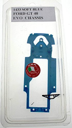 NSR Zubehör 801433 Ford MKII GT40 EVO Chassis Soft Blue