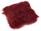 Reissner Lammfelle Tibet Lammfell Kissenbezug langflorig 40x40cm JAY23 Farbe dunkelrot/Bordeaux