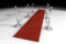 Henbrandt Roter Teppich - langlebiges Gewebe Rolle (4.5m M) - Rot