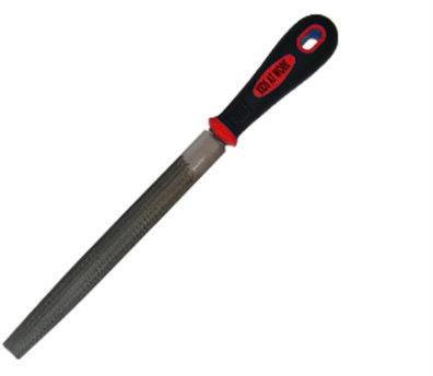 Corvus Feile halbrund, 1 Stück, A600142