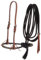 Tough 1 Basketweave Bosal Kleiderbügel/Bosal/Cord Mecate, Schwarz